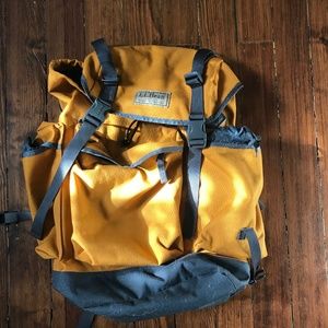 L.L. Bean Continental Rucksack - Mustard Yellow